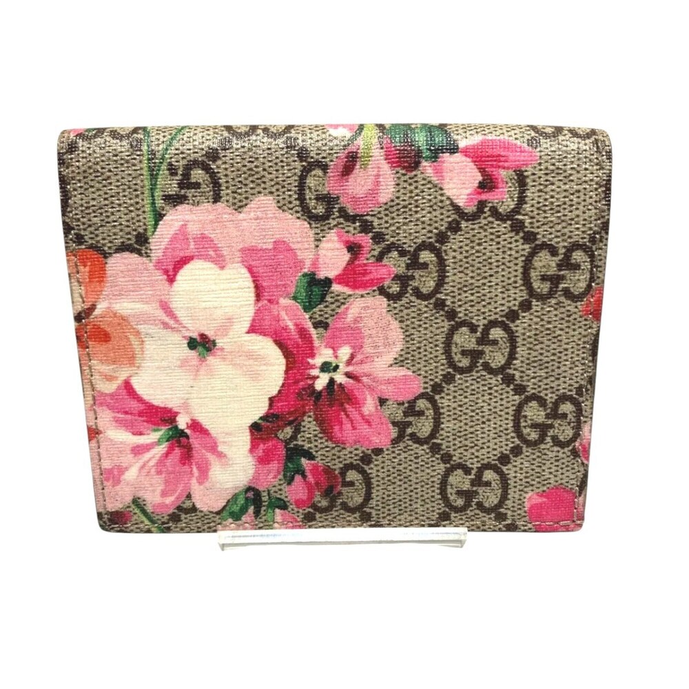Gucci GUCCI Bi-fold wallet GG Blooms Leather 410088